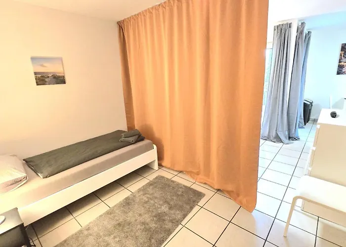 Mit 2 Einzelbetten, Terrasse, Parkplatz, Wlan, Voll Ausgestattet - Monteurwohnung Mf01 Apartamento Lendringsen