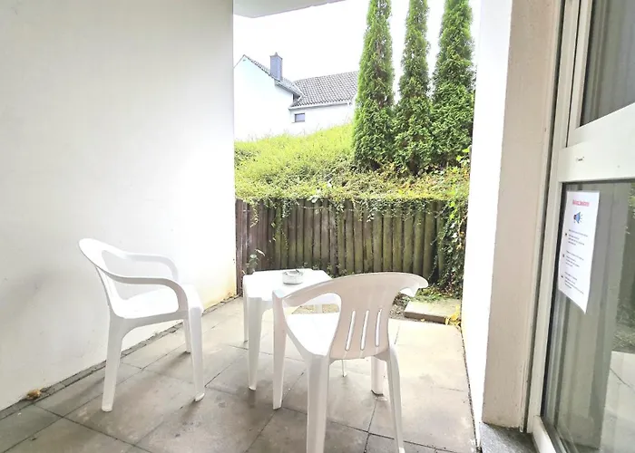Mit 2 Einzelbetten, Terrasse, Parkplatz, Wlan, Voll Ausgestattet - Monteurwohnung Mf01 Apartamento *